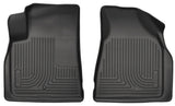 Husky Liners 09-14 Chevy Traverse/07-14 GMC Acadia Weatherbeater Black Front Floor Liners