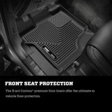 Husky Liners 09-12 Ford F-150 Reg/Super/Crew Cab X-Act Contour Black Floor Liners (2nd Seat)