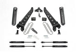 Fabtech 17-19 Ford F250/350 4WD Gas 6in Radius Arm System w/Stealth Shocks