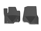 WeatherTech 2017+ Ford F-250/F-350/F-450/F550 (Crew Cab & SuperCab) Front Rubber Mats - Black (W408)